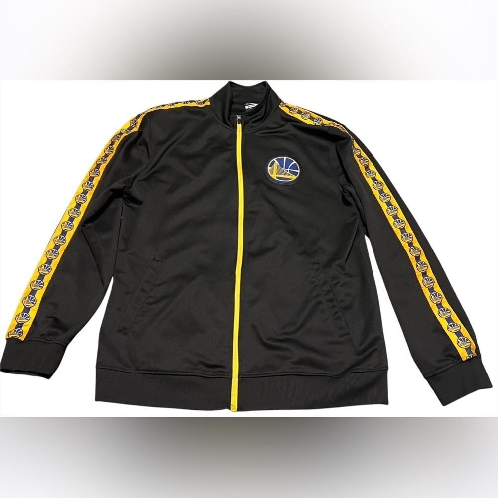 NBA Golden State Warriors Full Zip Warm Up Jacket